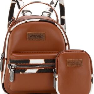 Wrangler Brown Backpack Set